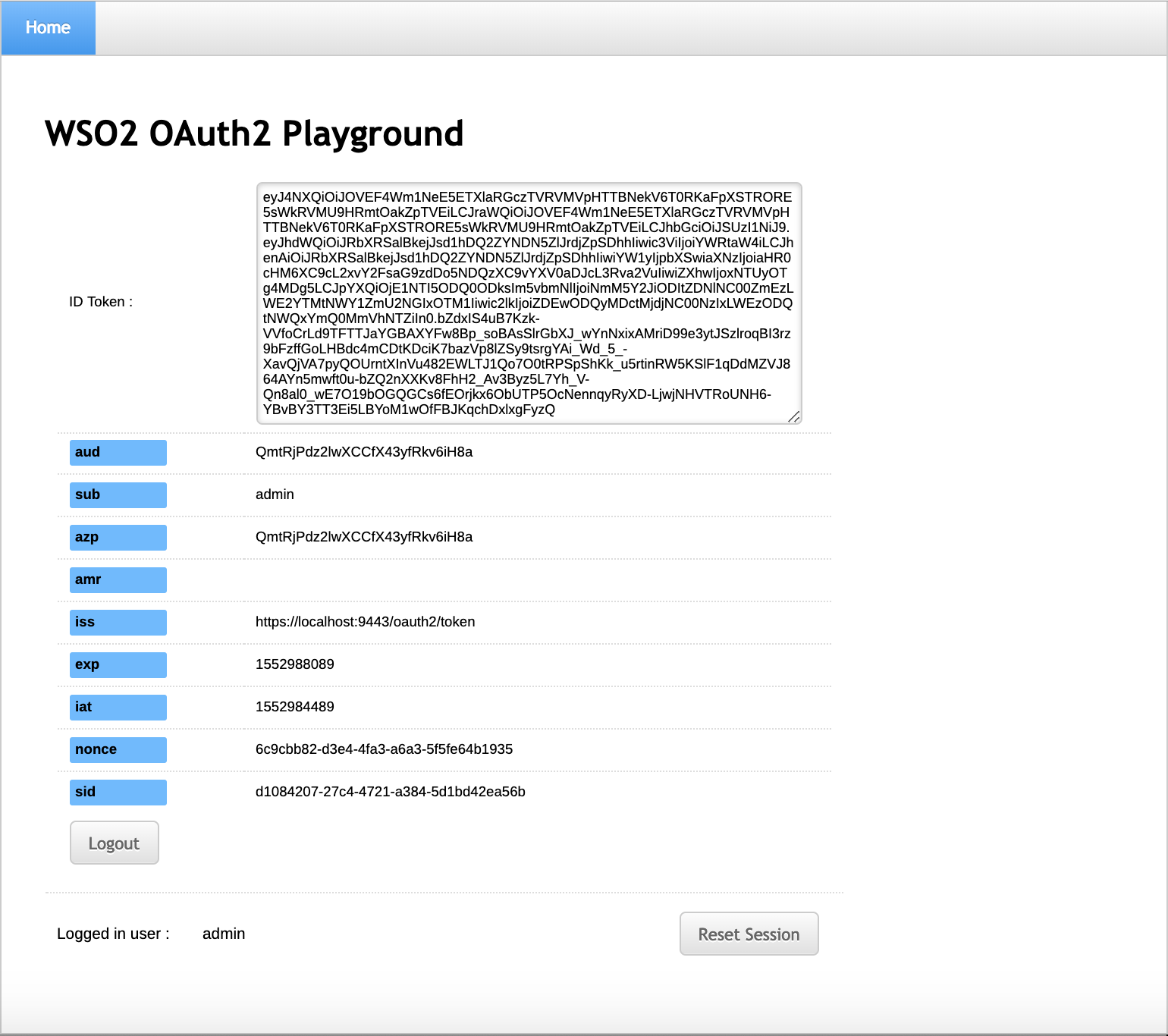 Configuring OpenID Connect BackChannel Logout WSO2 Identity Server