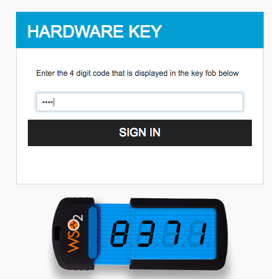 hardware key authenticator
