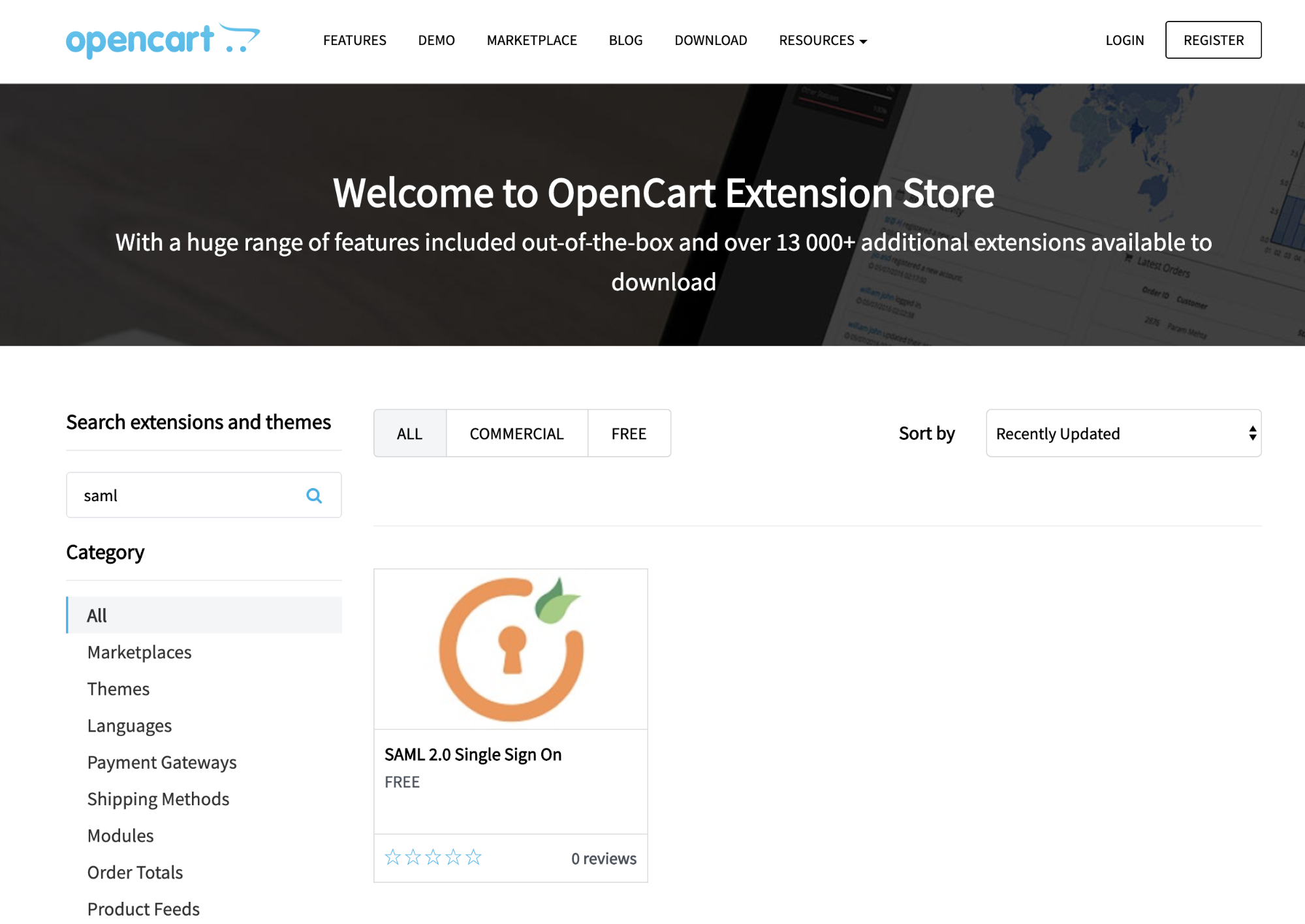 opencart-extension-store