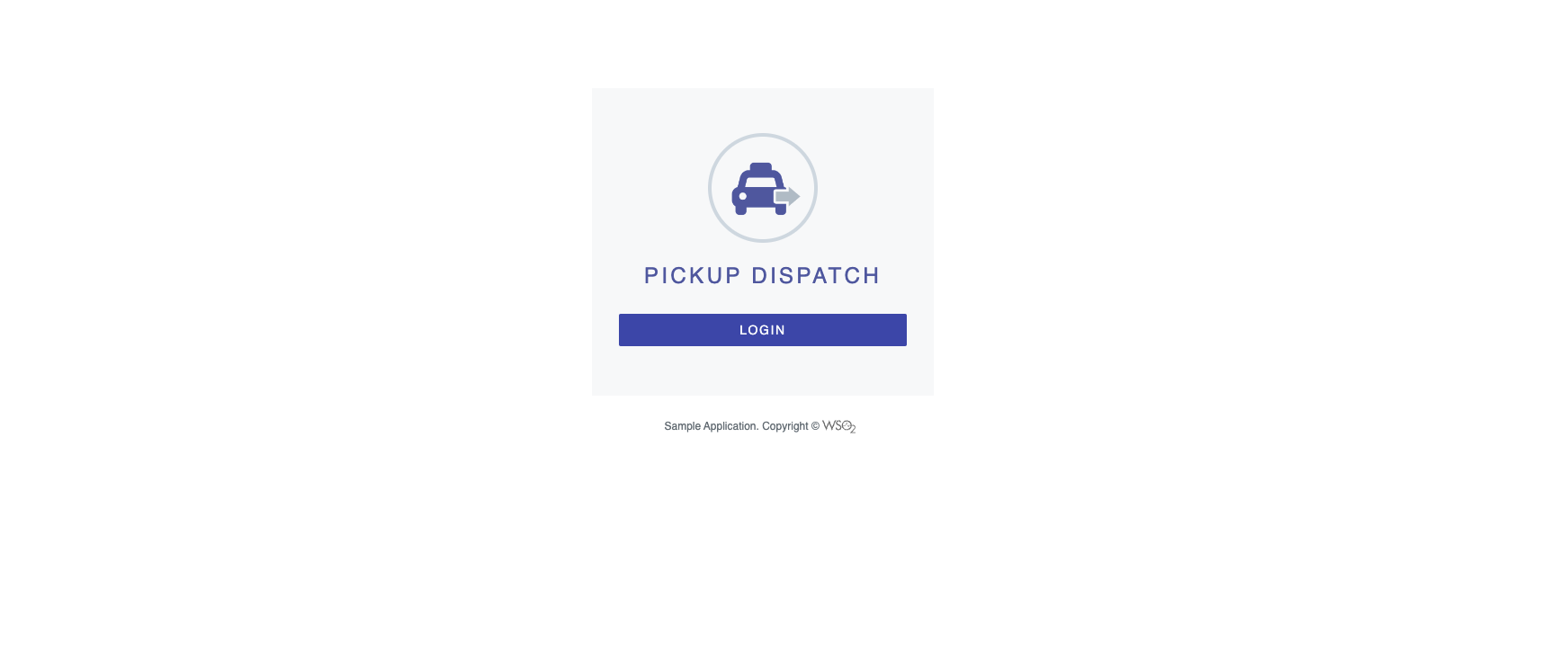 Pickup-dispatch application