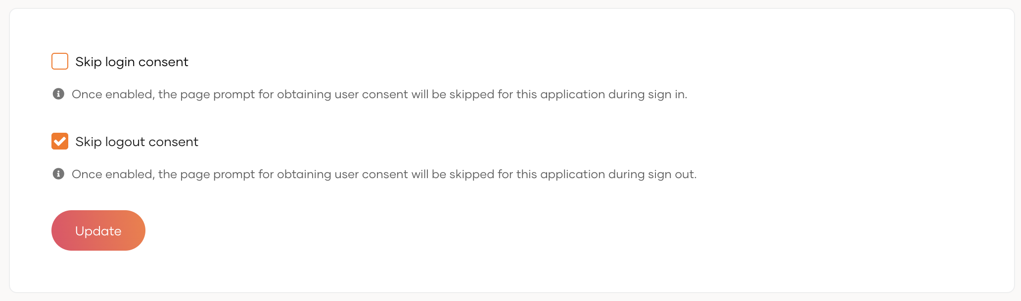 Skip logout consent in WSO2 Identity Server