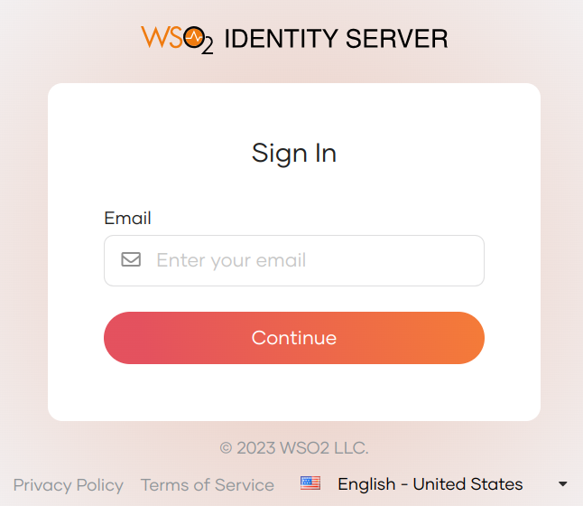 Sign In with email OTP in WSO2 Identity Server