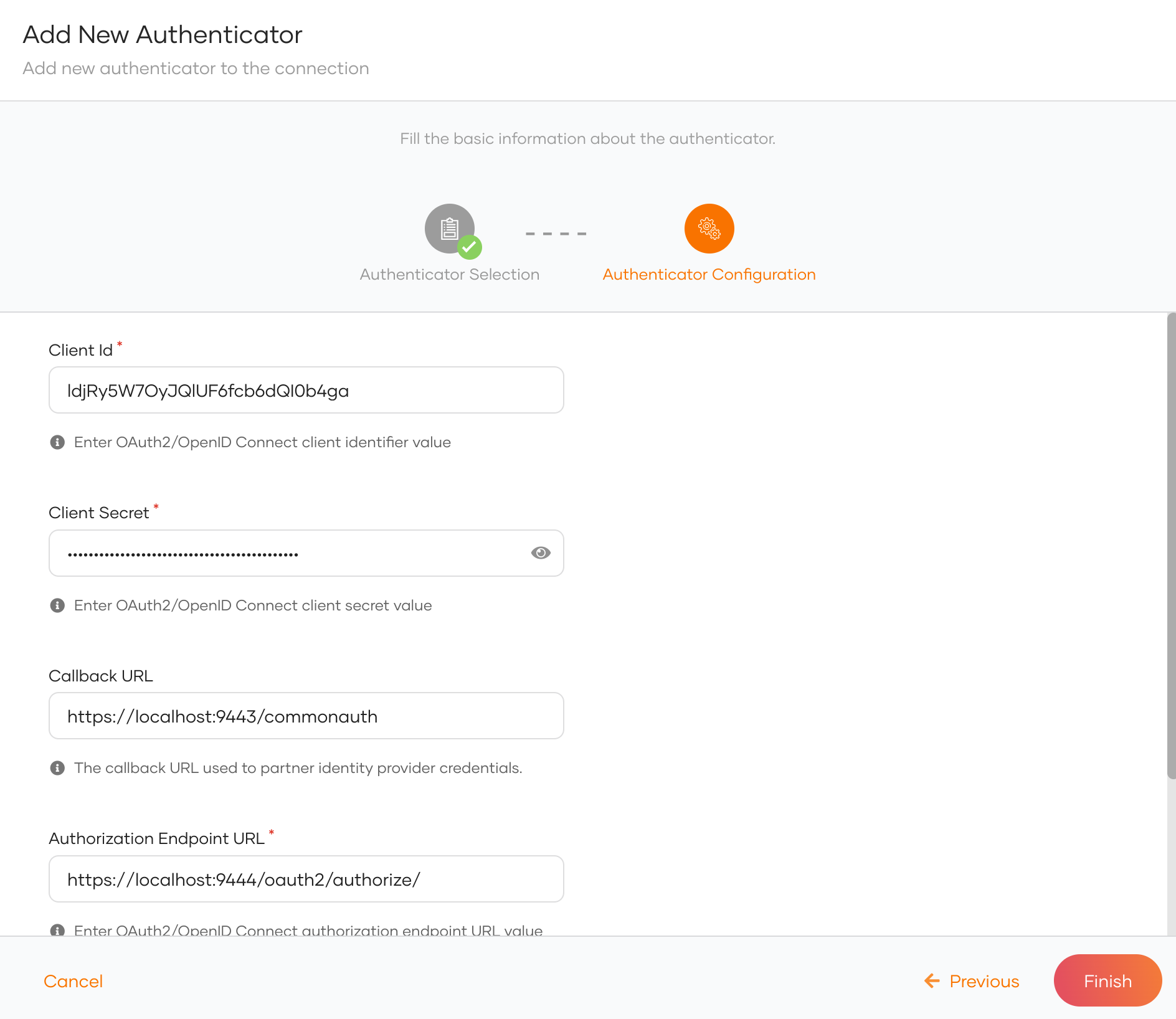 Federated Authenticator