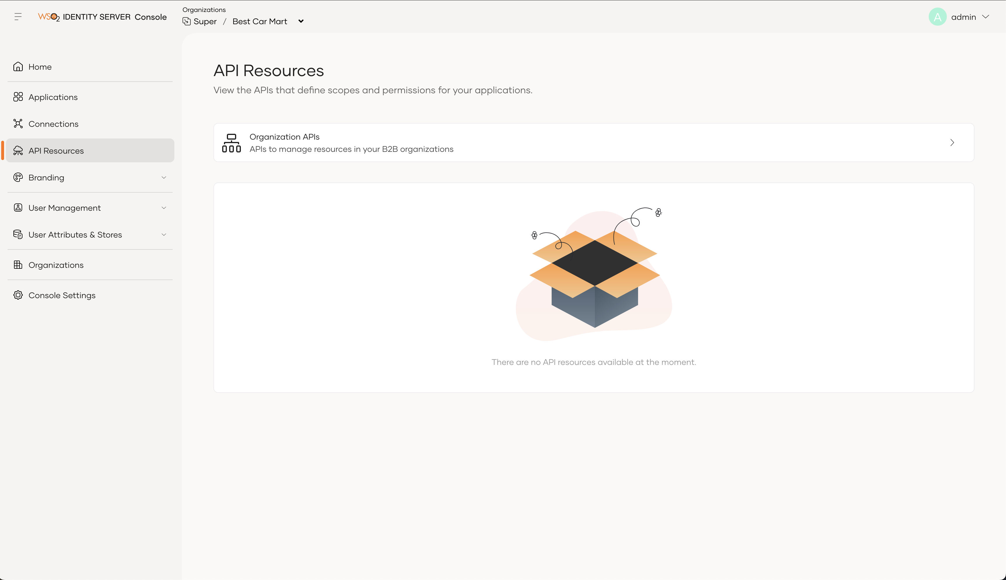 Inherited default API Resources