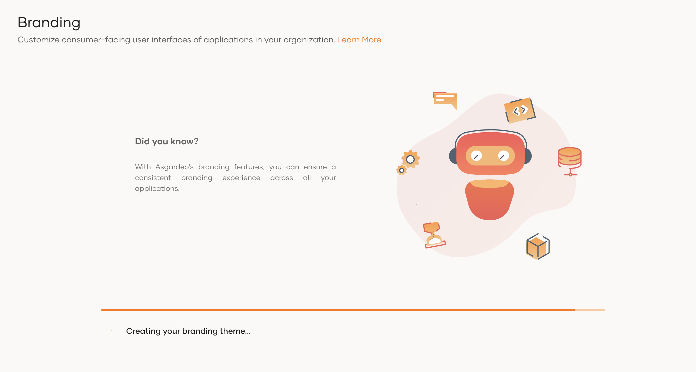 AI Branding generating