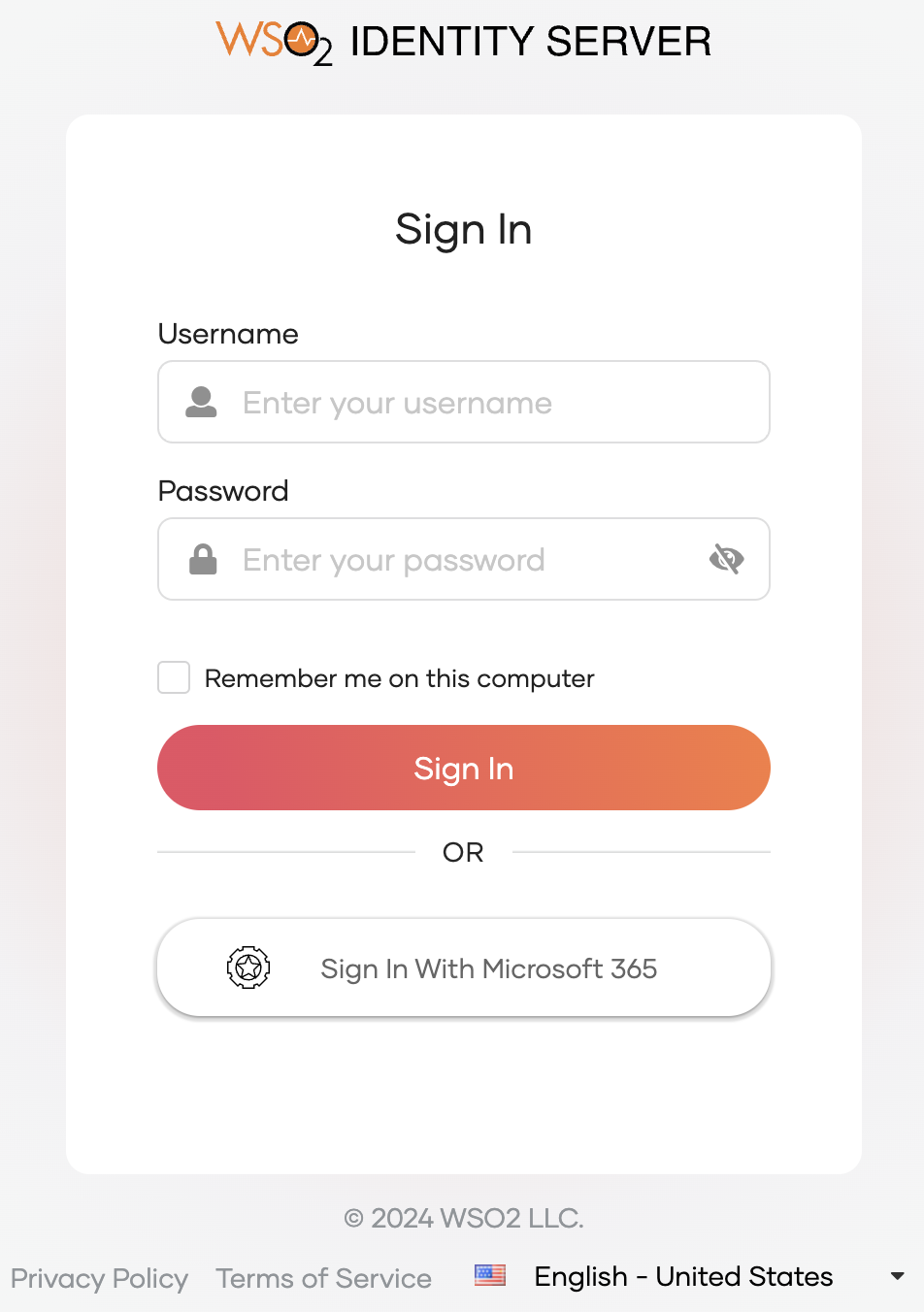 Login with Microsoft