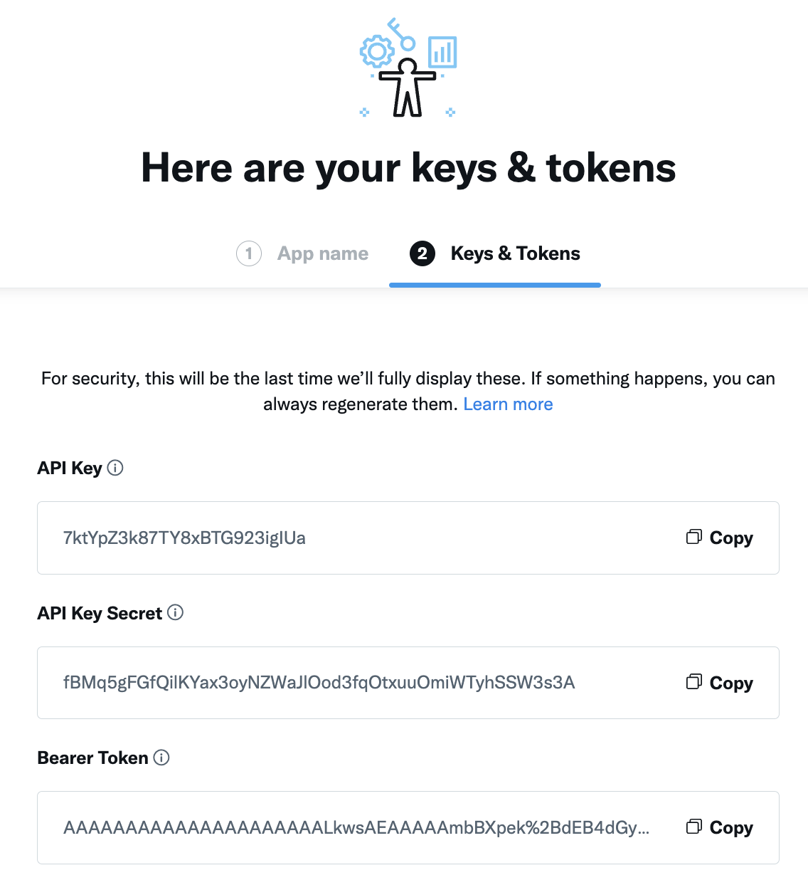 Set X app_name