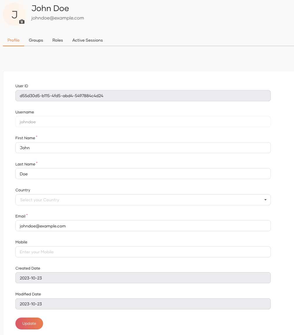 view-user-profile