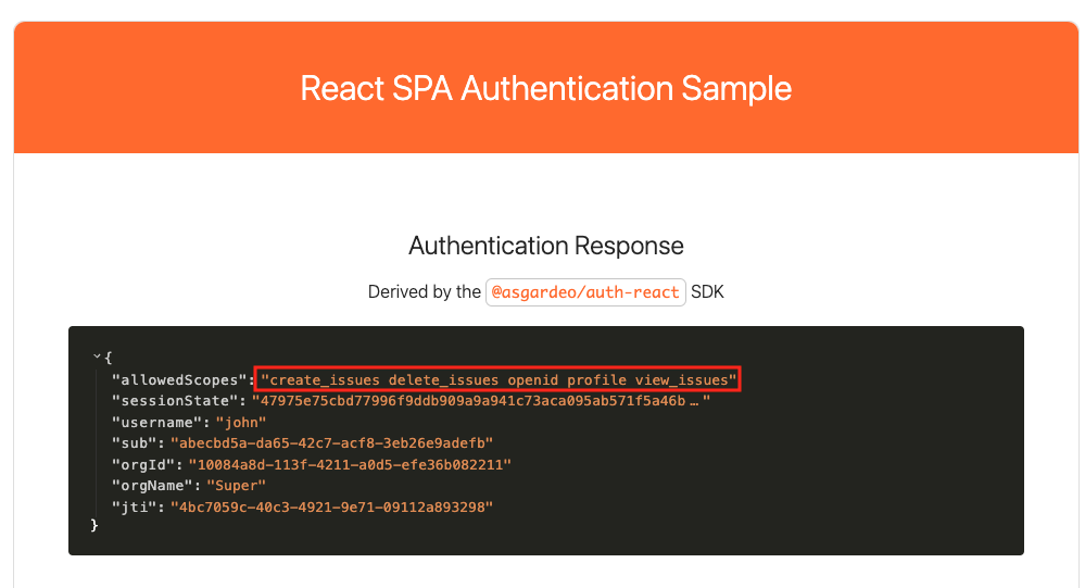 Reporter permissions