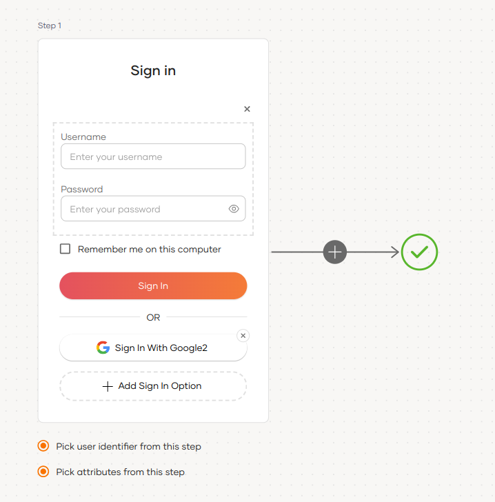 Configuring Google login in WSO2 Identity Server using the Visual Editor