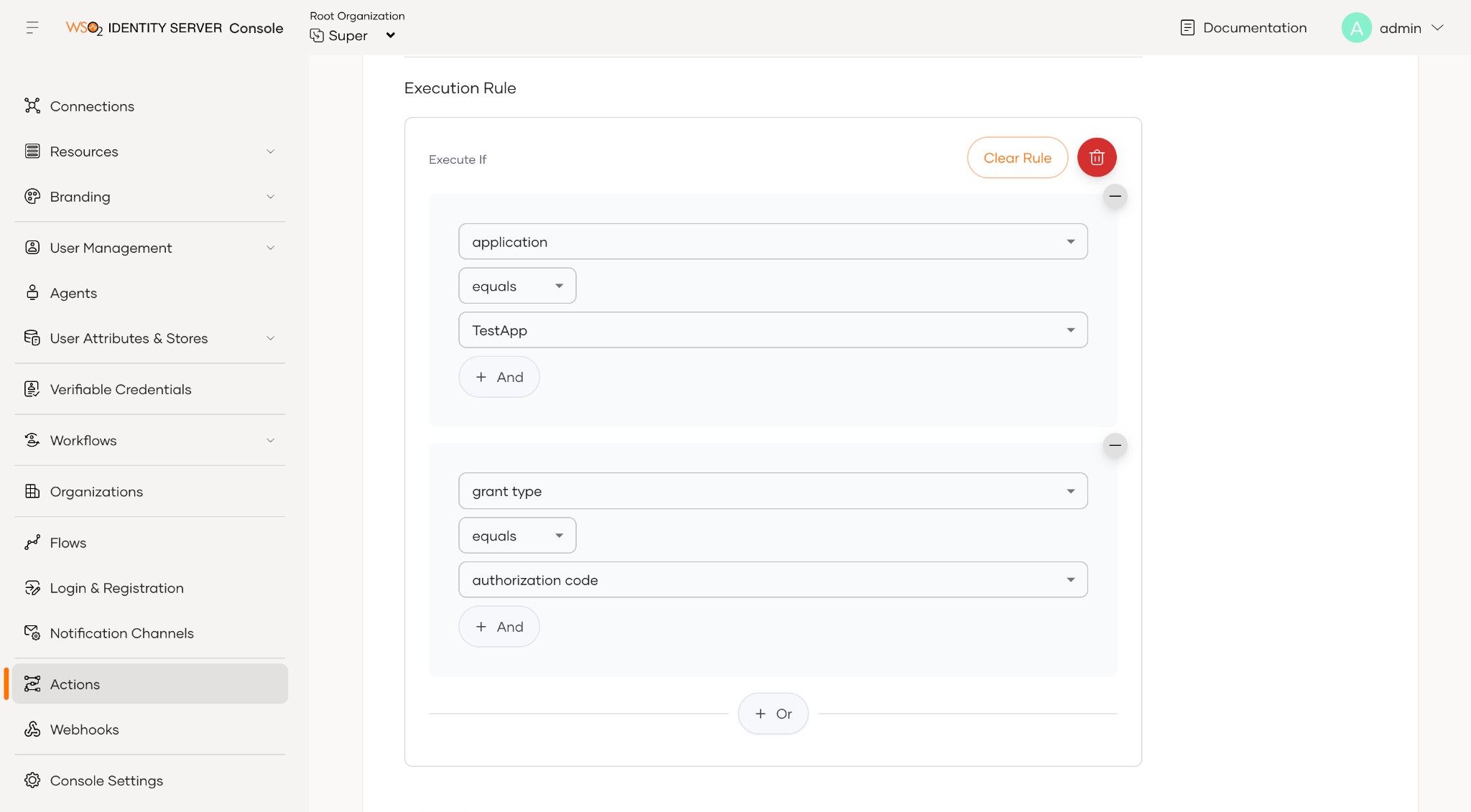 pre-issue-id-token-action-execution-rule