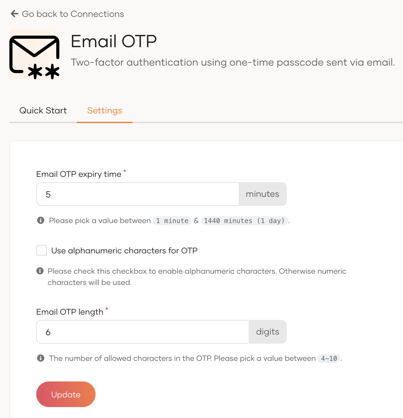 Setup email OTP in WSO2 Identity Server