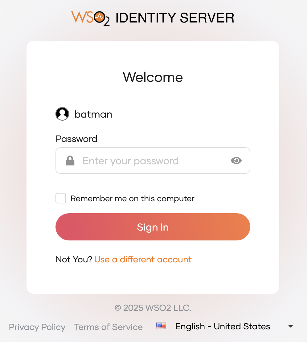 Push Notification Password Verification